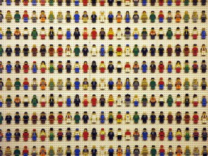 Lego People - We're All Different - Photo by Michelle Tribe